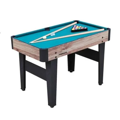 Table Foosball | Billiards | Hockey | Table Tennis Multi-Game Porodo - Black